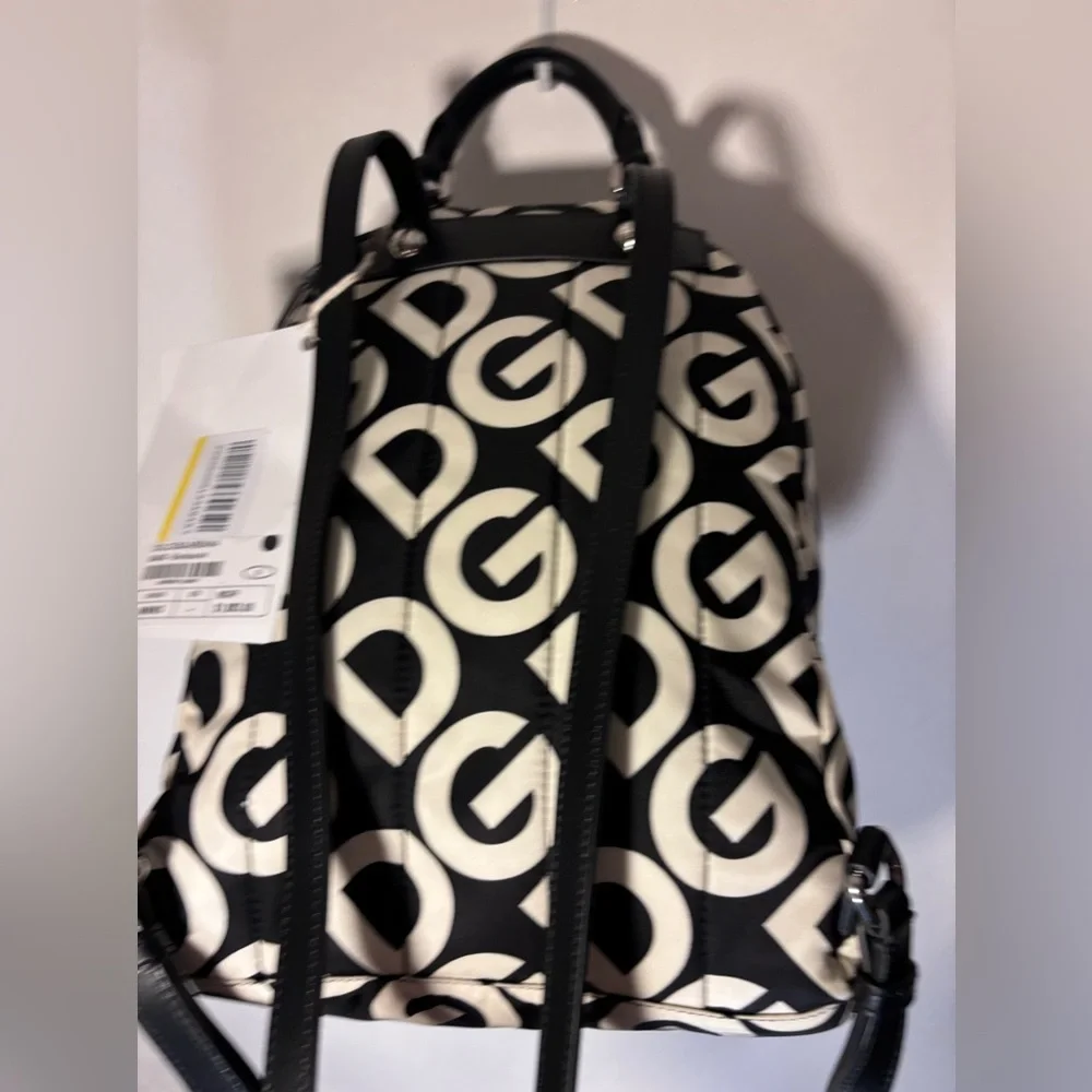 DOLCE & GABBANA Backpack MONOGRAM NYLON - LEATHER BACKPACK NWT $1883 - Picture 13 of 16